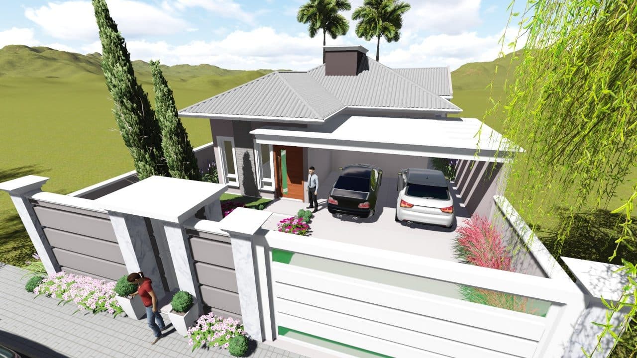 Casa Térrea moderna em Pouso Alegre MG. 3