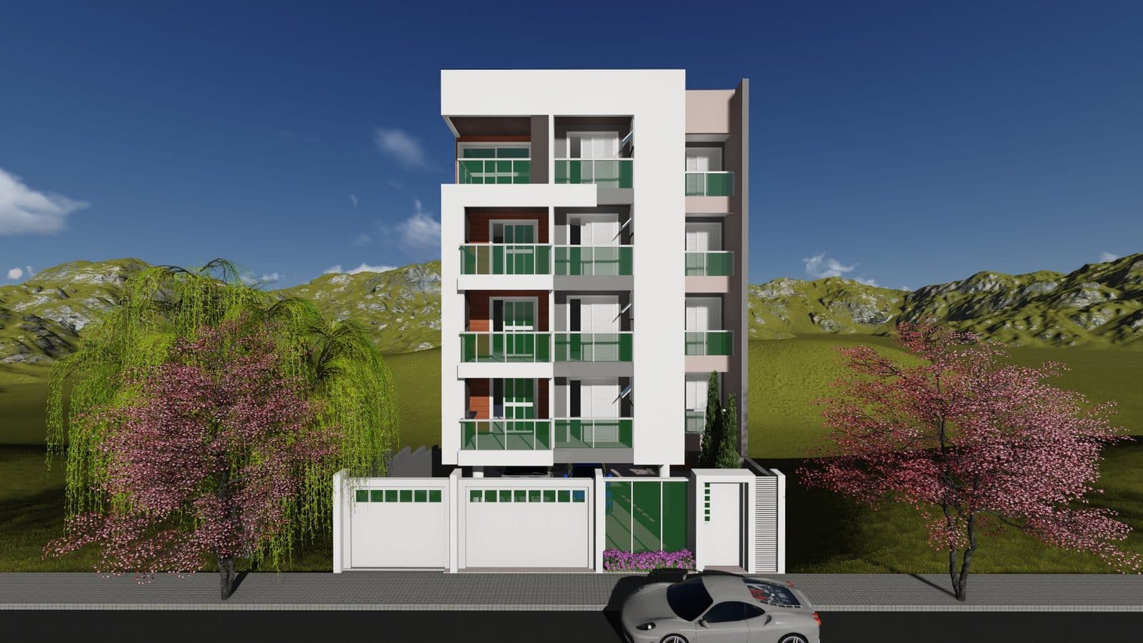 Edifício Tower residêncial 6 pav.  - Pouso Alegre MG. 1