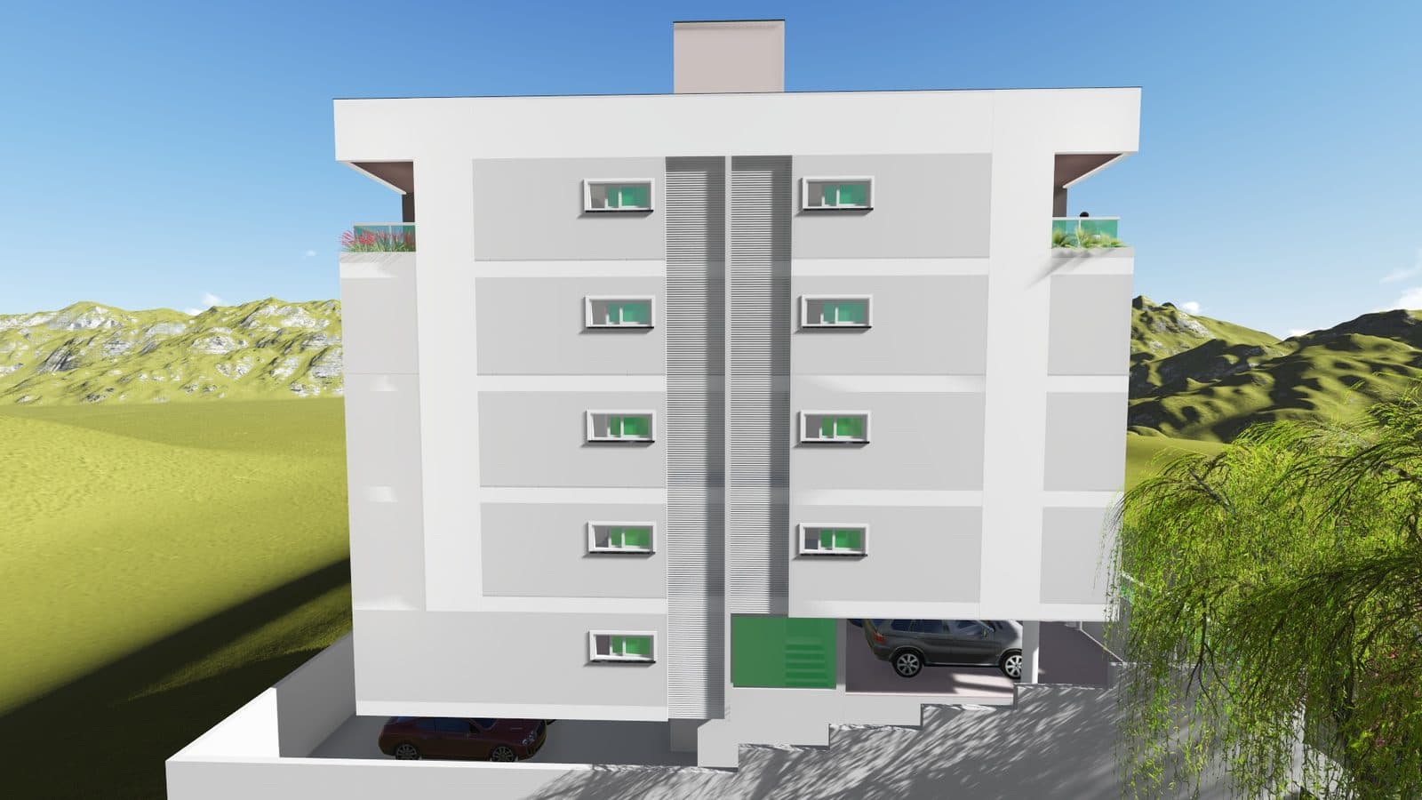 Edifício Tower residêncial 6 pav.  - Pouso Alegre MG. 4