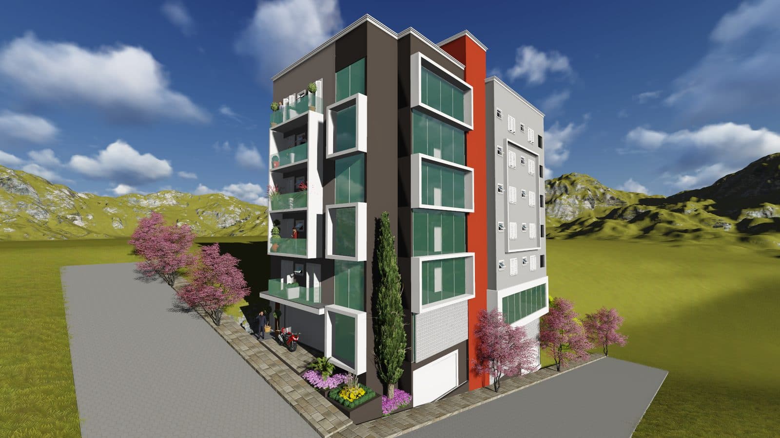 Edfício residêncail contemporâneo - Borda da Mata MG