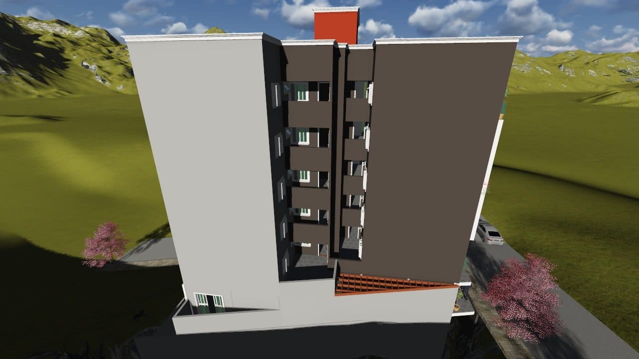 Edfício residêncail contemporâneo - Borda da Mata MG 8