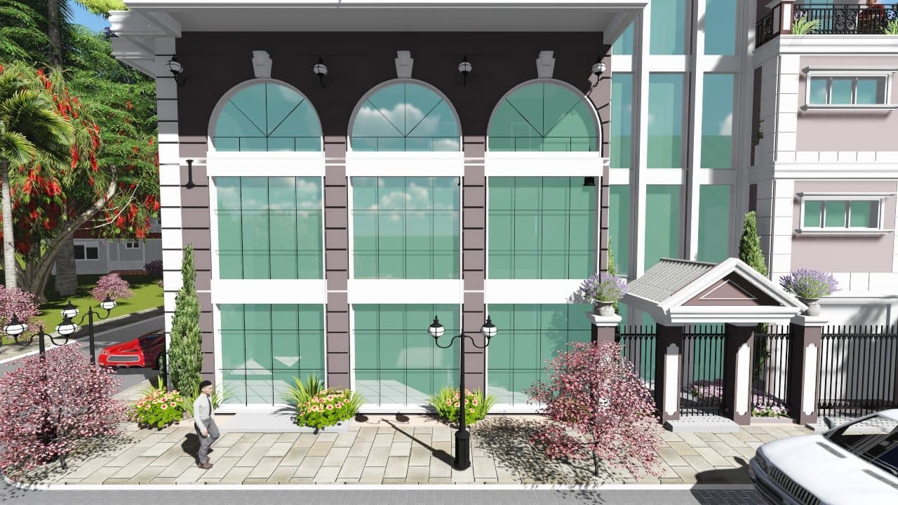 Edifício classico Nordico. - Borda da Mata MG. 17